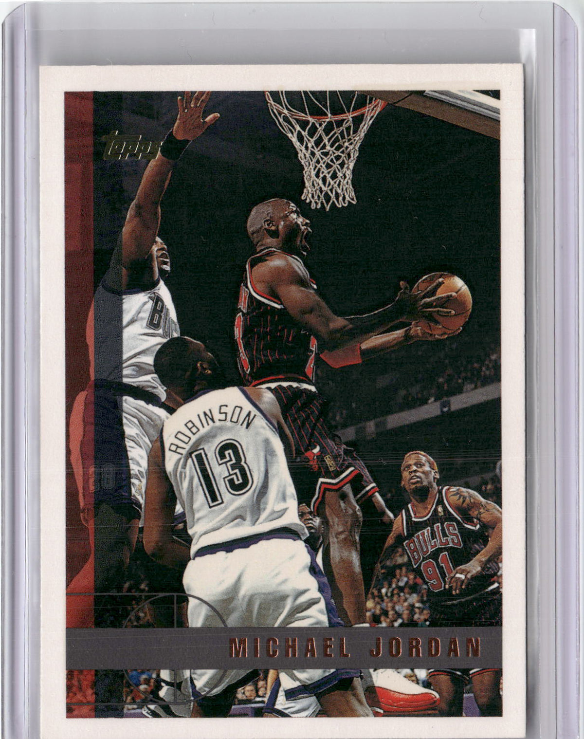 1997-98 Topps #123 Michael Jordan