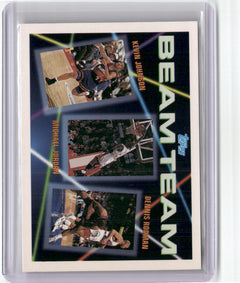 1992-93 Topps #3 Kevin Johnson / Michael Jordan / Dennis Rodman Beam Team-1