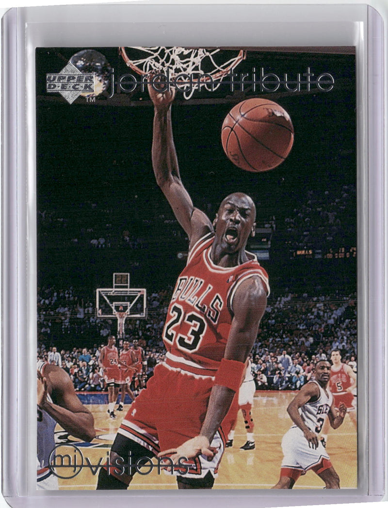 1997-98 Upper Deck Michael Jordan Tribute #MJ25 Michael Jordan-1