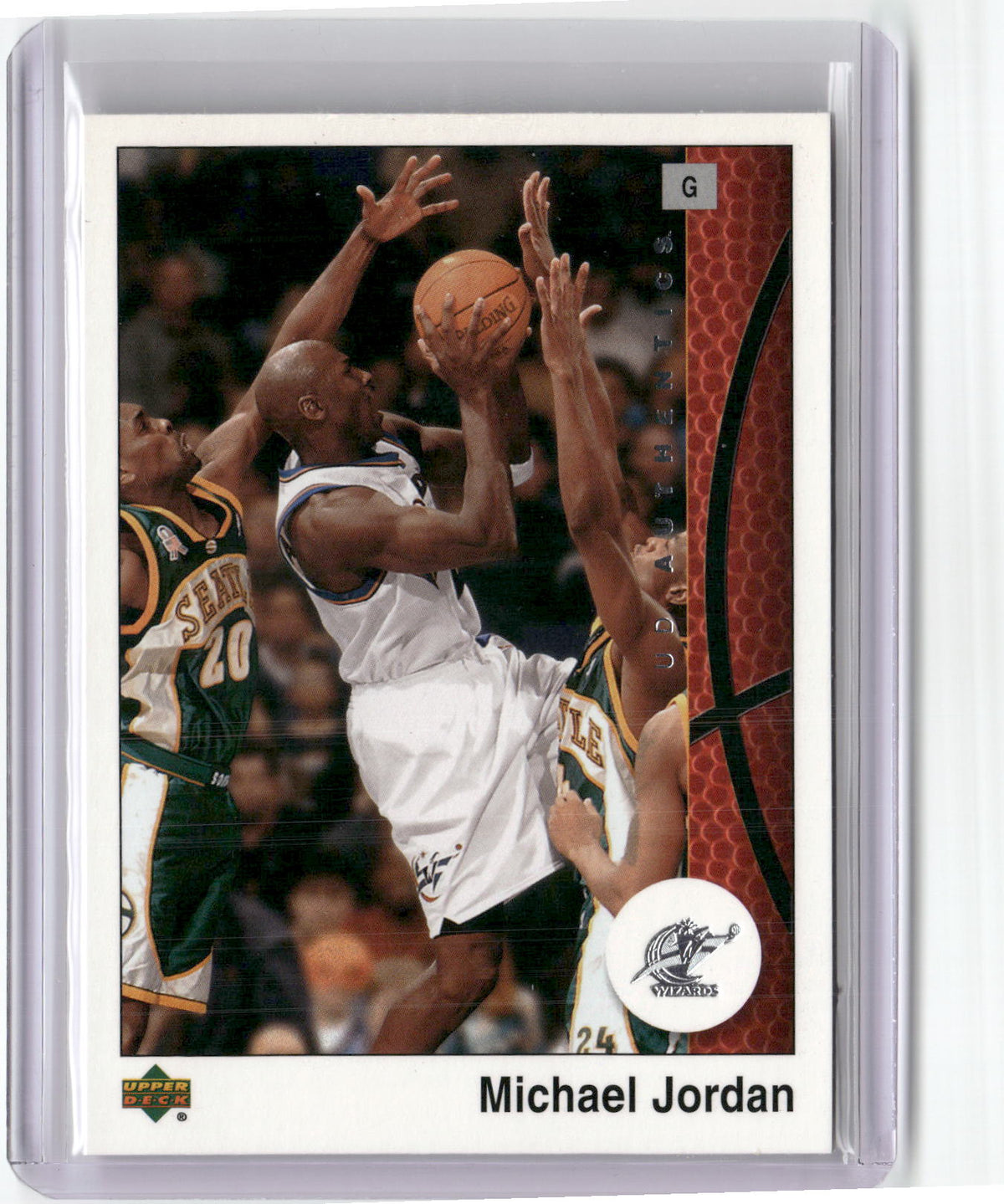 2002-03 UD Authentics #88 Michael Jordan