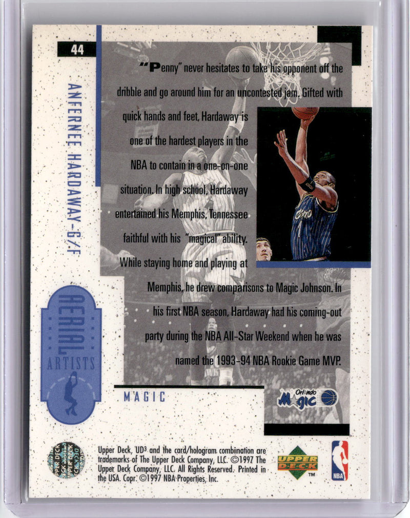 1996-97 Upper Deck UD3 #44 Anfernee Hardaway-2