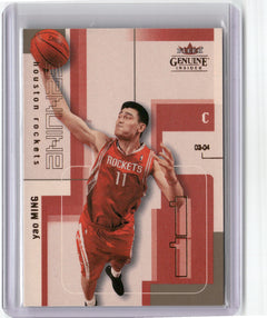 2003-04 Fleer Genuine Insider #15 Yao Ming-1