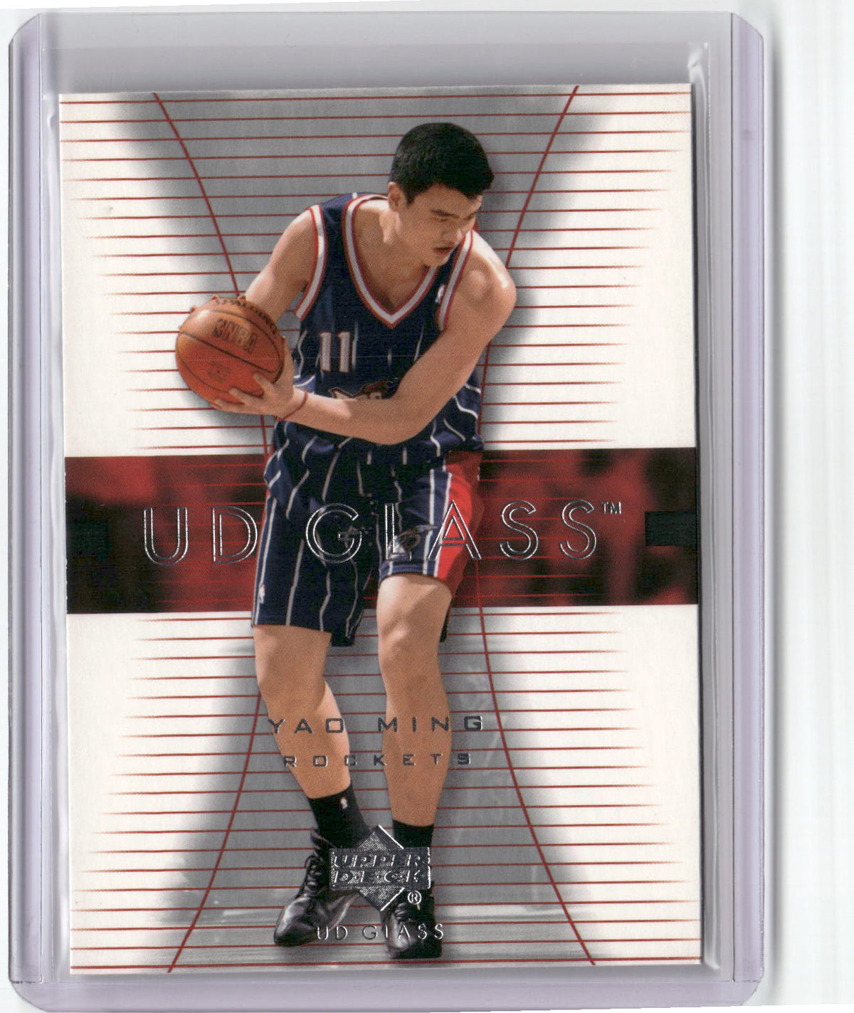 2003-04 UD Glass #19 Yao Ming-1