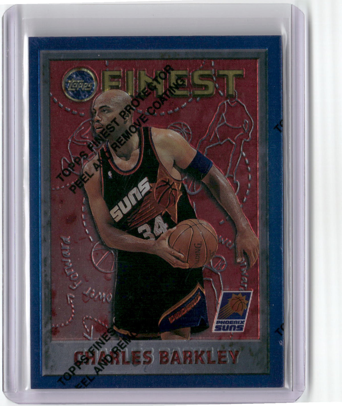 1995-96 Finest #34 Charles Barkley-1