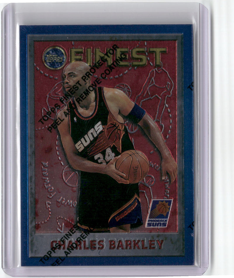 1995-96 Finest #34 Charles Barkley-1