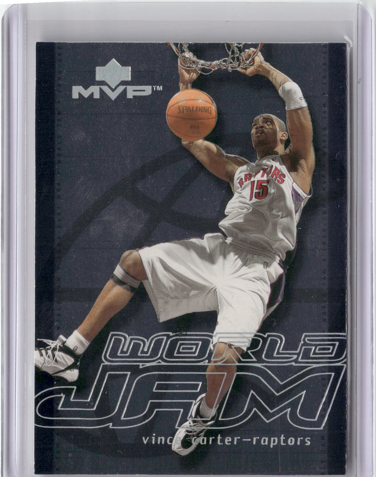 2000-01 Upper Deck MVP #WJ2 Vince Carter World Jam