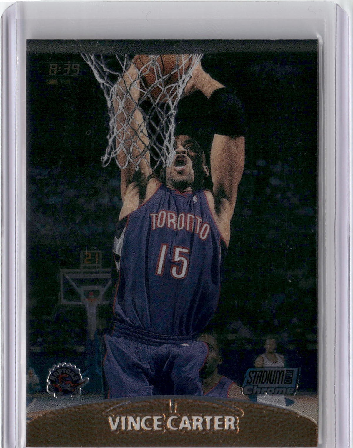 1999-00 Stadium Club Chrome #50 Vince Carter-1