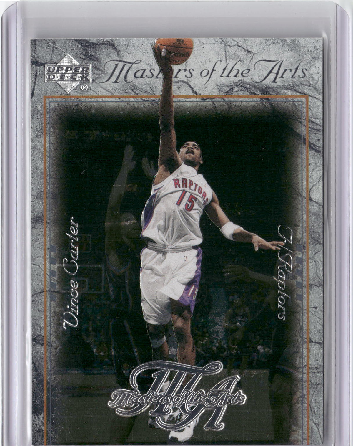 2000-01 Upper Deck #MA1 Vince Carter Masters of the Arts