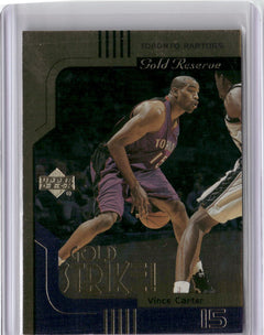 1999-00 Upper Deck Gold Reserve #GS15 Vince Carter Gold Strike!-1