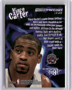 1999-00 Flair Showcase #1 GF Vince Carter Guaranteed Fresh-2