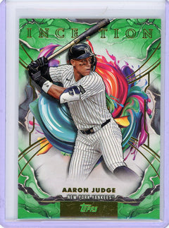 2025 Topps Inception #51 Aaron Judge Green-1