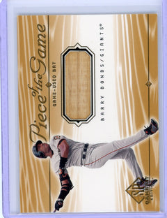 2001 SP Game Bat #BB Barry Bonds Piece of the Game-1