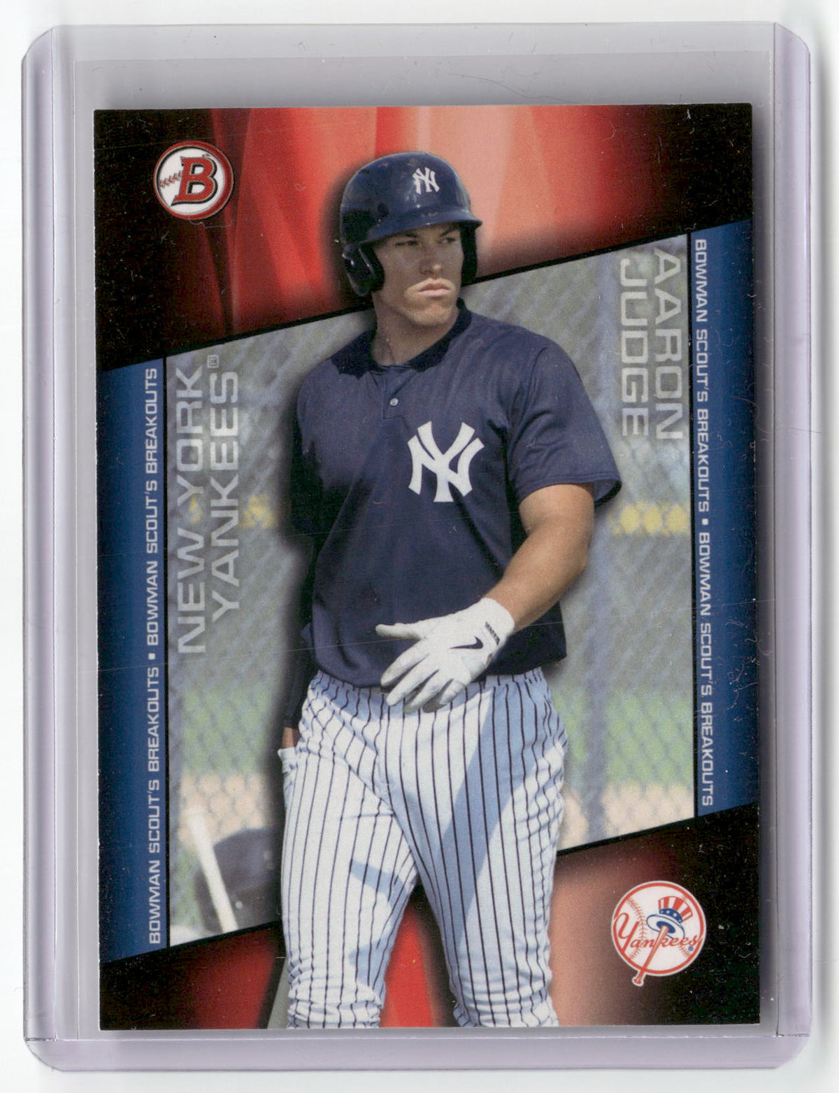 2014 Bowman Draft #BSB-AJ Aaron Judge Scouts Breakout-3