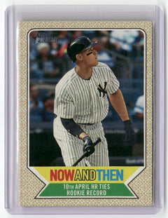 2017 Topps Heritage #NT-10 Aaron Judge Now and Then-1