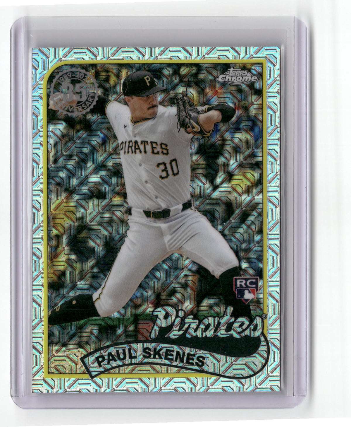 2024 Topps Update #T89CU-21 Paul Skenes 1989 35th Anniversary Chrome