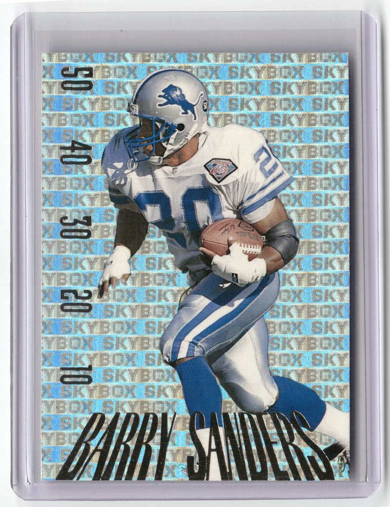 1995 SkyBox Premium #PD23 Barry Sanders Paydirt Gold-1