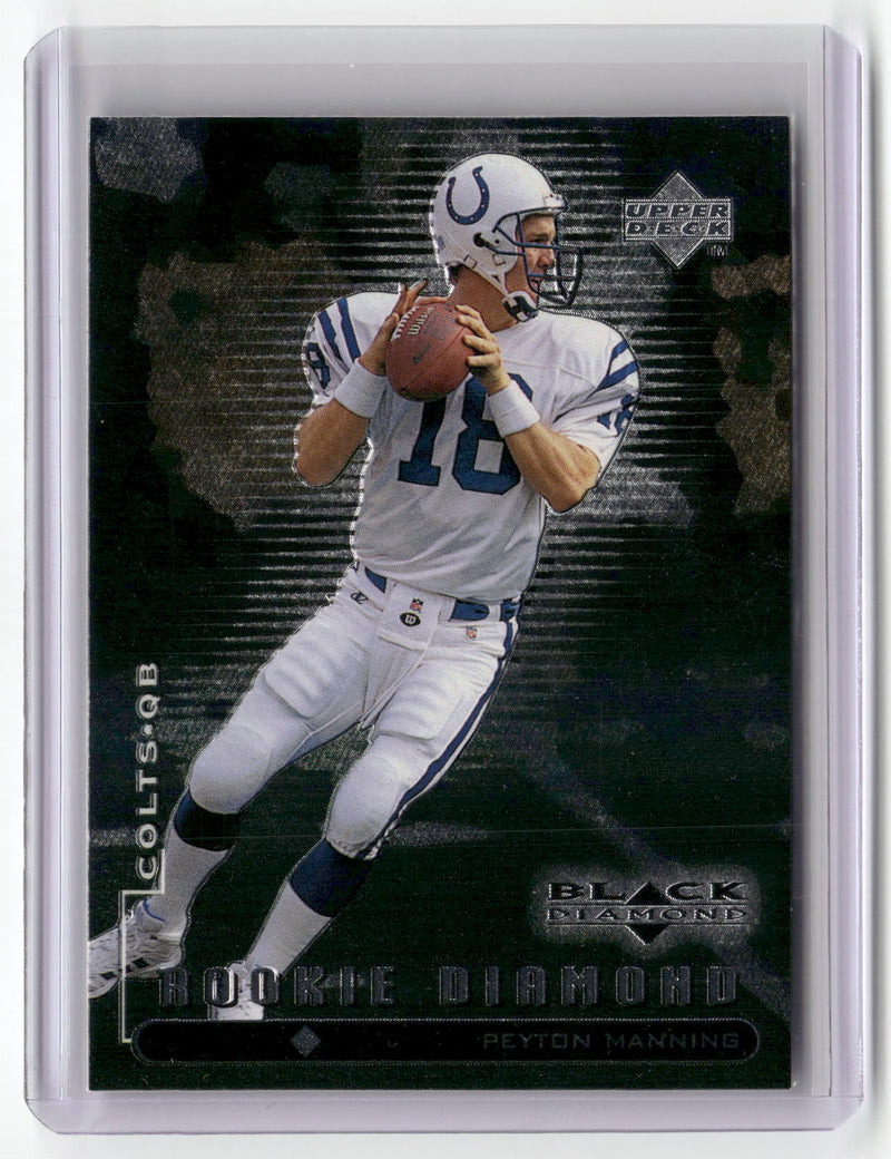 1998 Upper Deck Black Diamond Rookie Edition #91 Peyton Manning-1