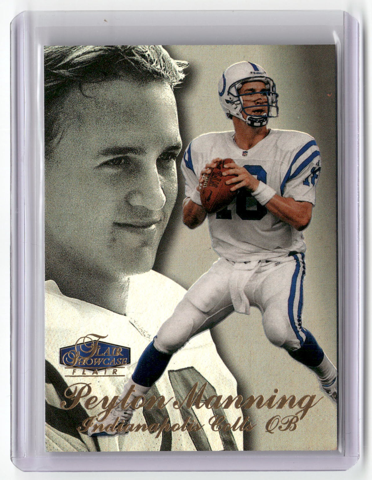 1998 Flair Showcase #3 Peyton Manning-1