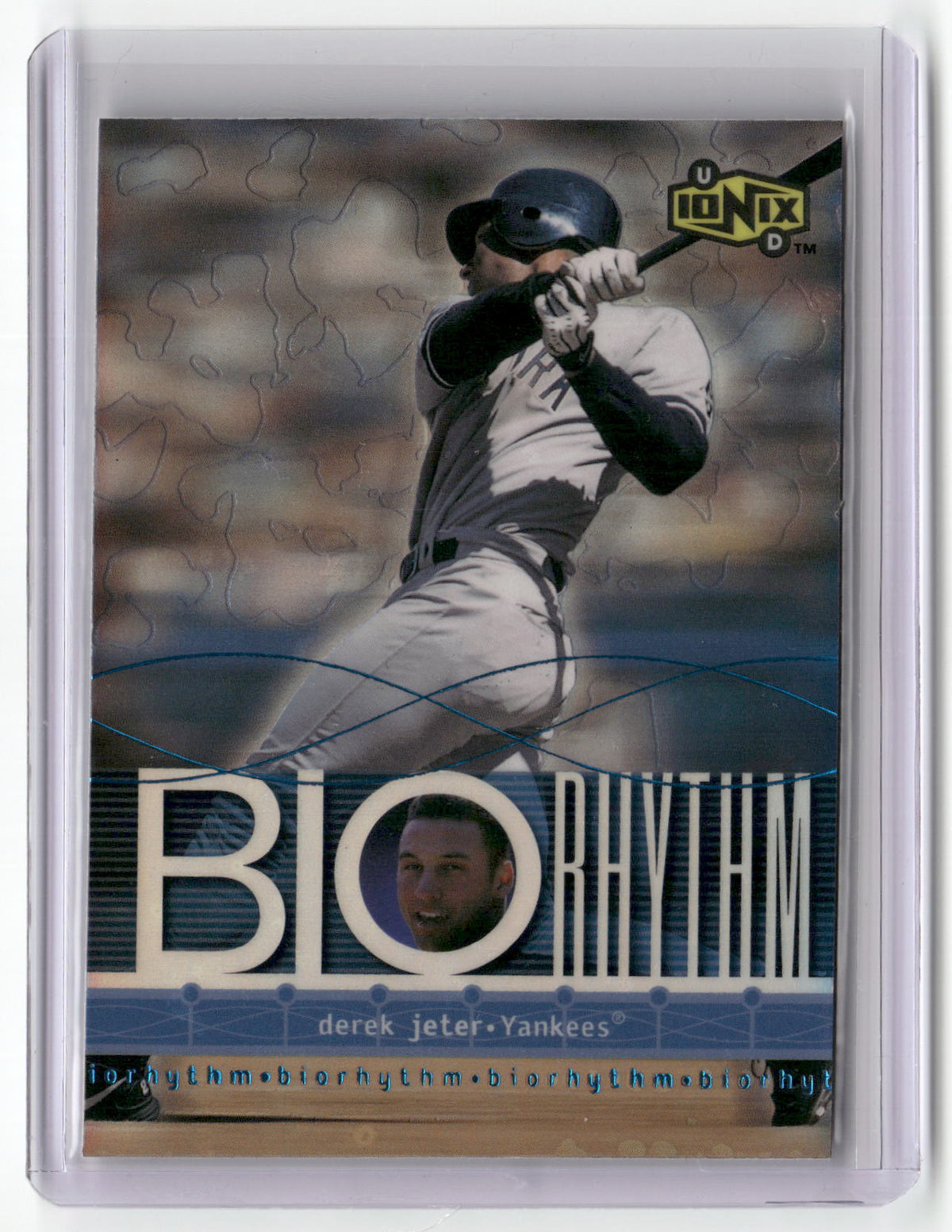 2000 UD Ionix #B2 Derek Jeter BIOrhythm