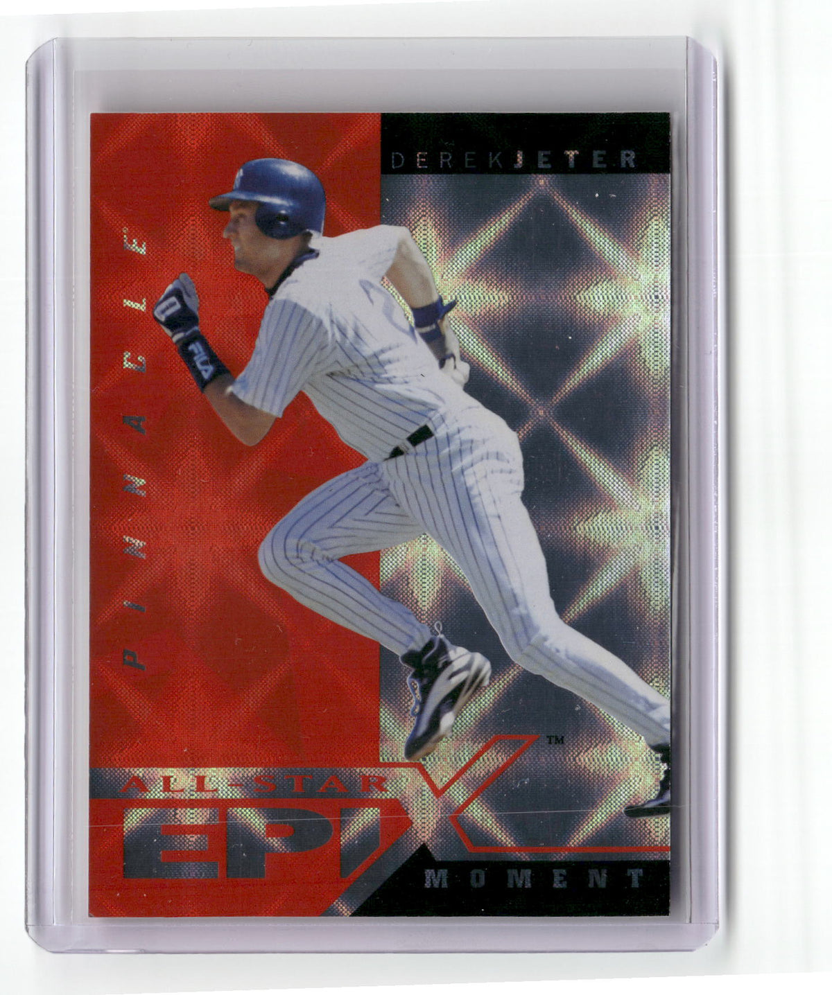 1998 Score Rookie & Traded #E8 Derek Jeter All-Star Epix Orange-1
