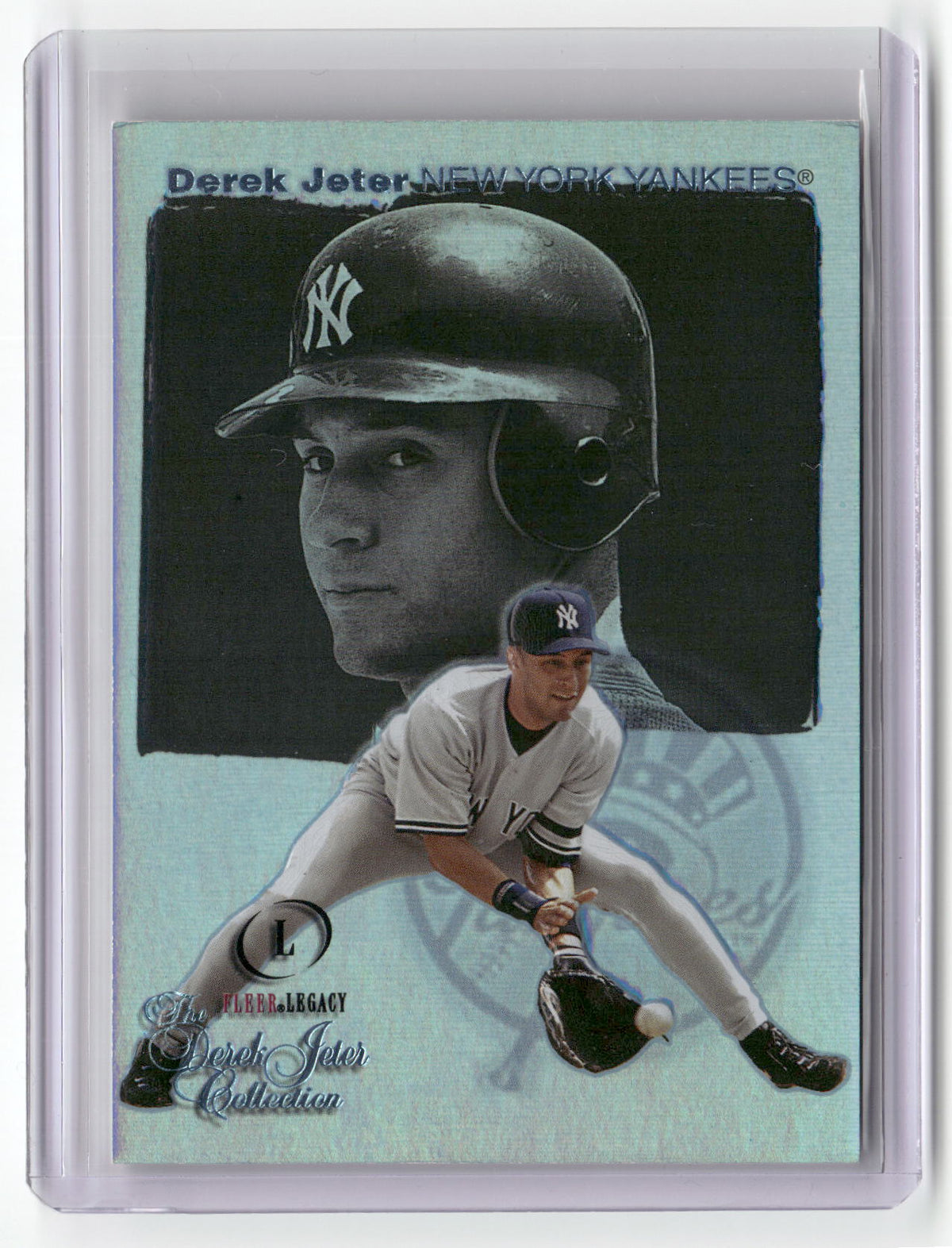 2002 Fleer Showcase #16 Derek Jeter Derek Jeter Legacy Collection #/1000