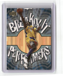 2001-02 Upper Deck #BP8 Kobe Bryant Breakout Performers (Poor Check Scans)-1