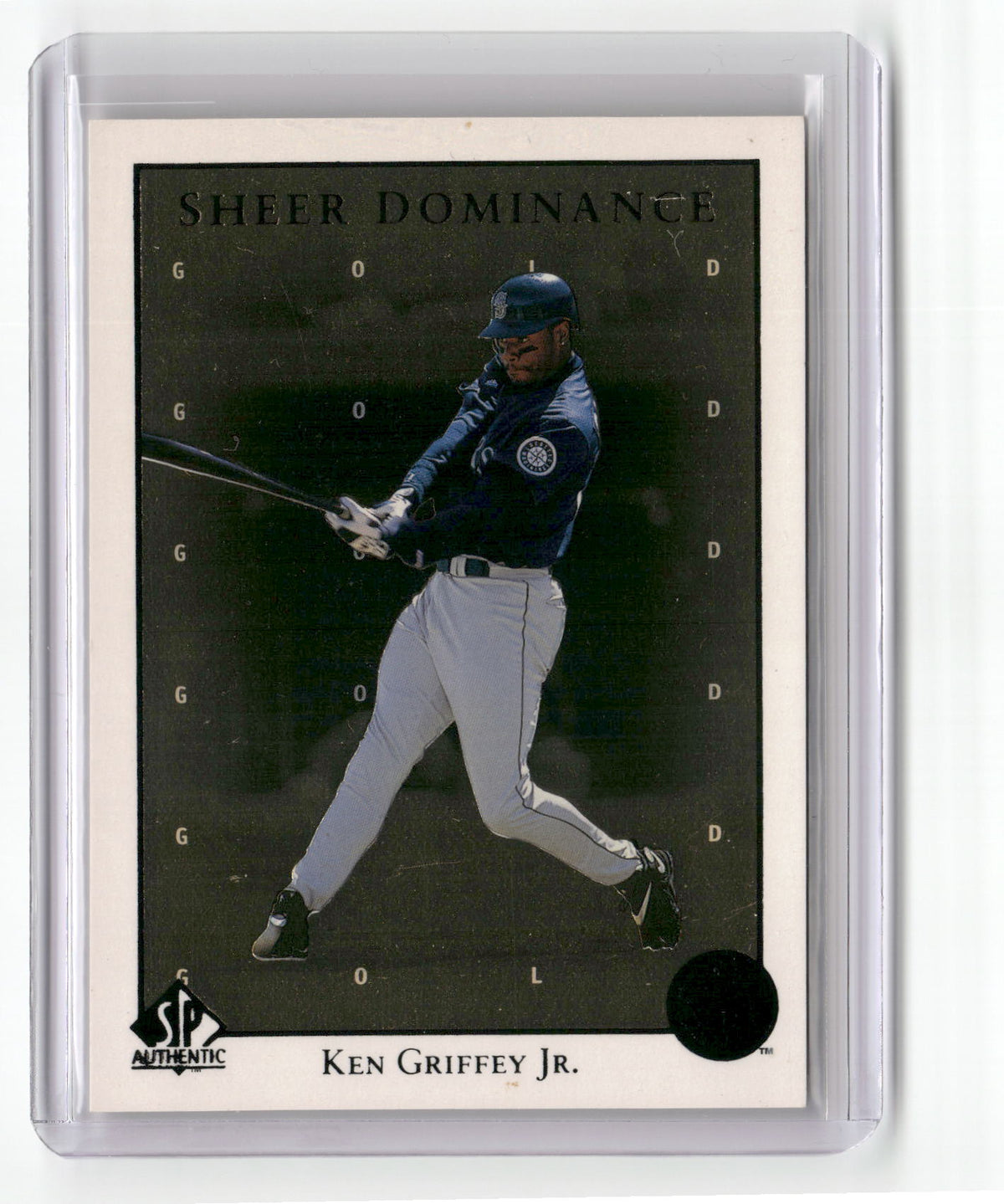 1998 SP Authentic #SD1 Ken Griffey Jr. Sheer Dominance Gold #/2000