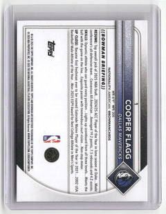 2025-26 Bowman #1 Cooper Flagg-2