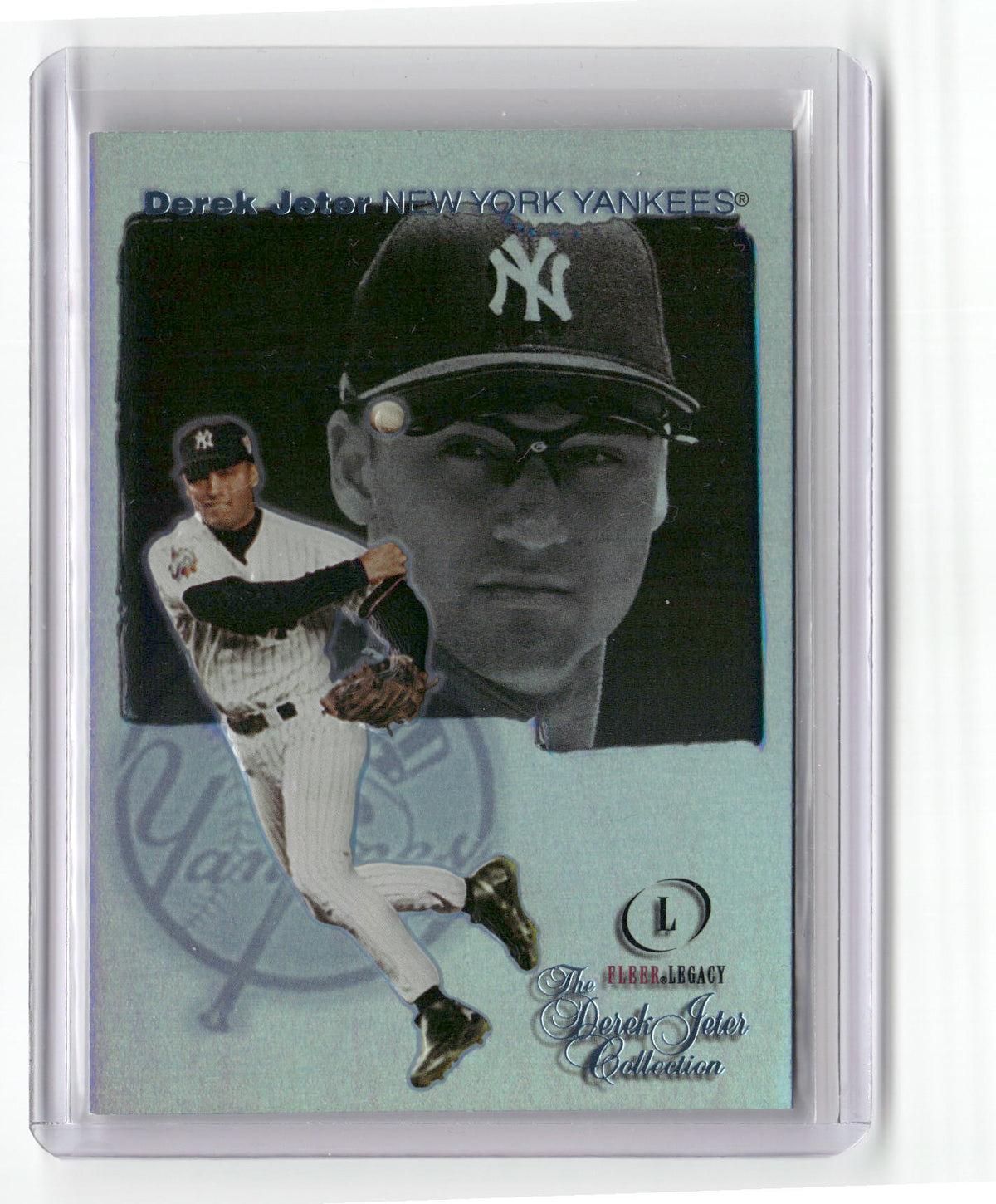 2002 Fleer Showcase #6 Derek Jeter Derek Jeter Legacy Collection #/1000-1