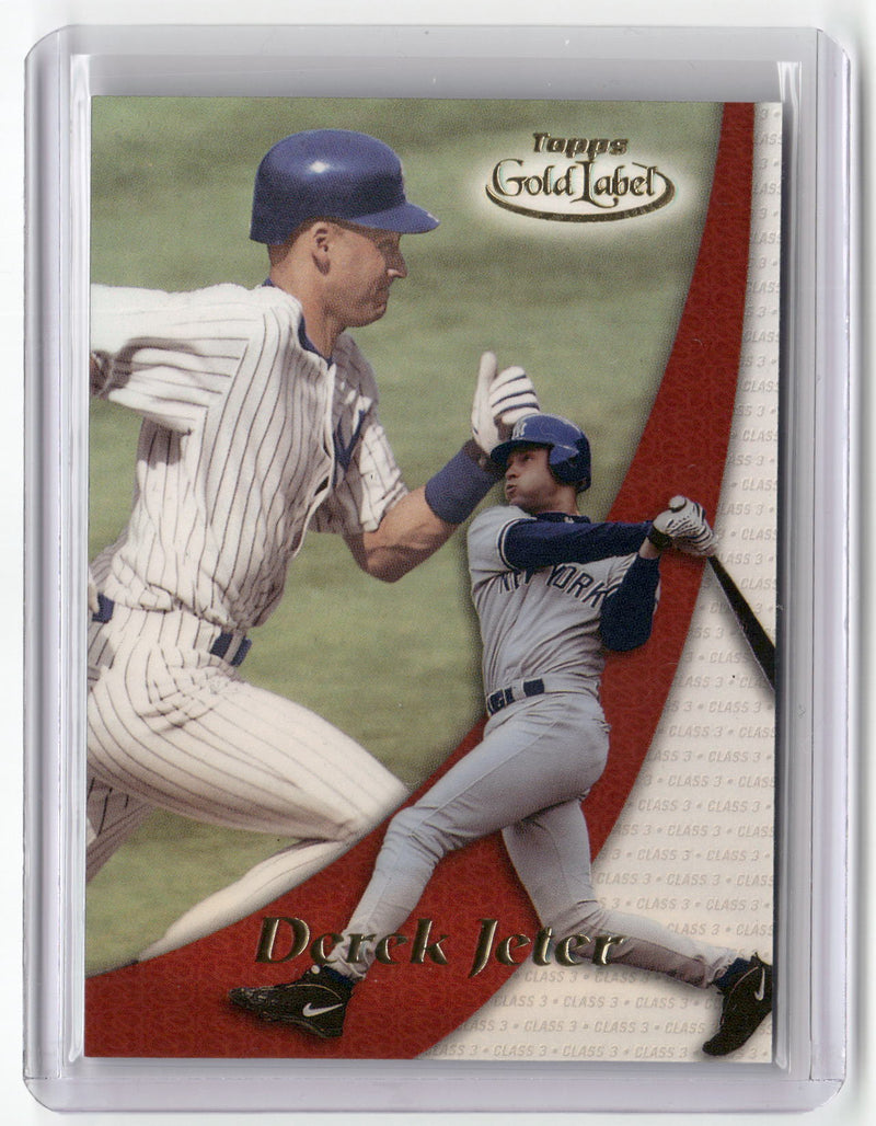2000 Topps Gold Label #PP3 Derek Jeter Pre-Production-1