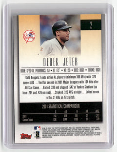 2002 Topps Gold Label #2 Derek Jeter-2