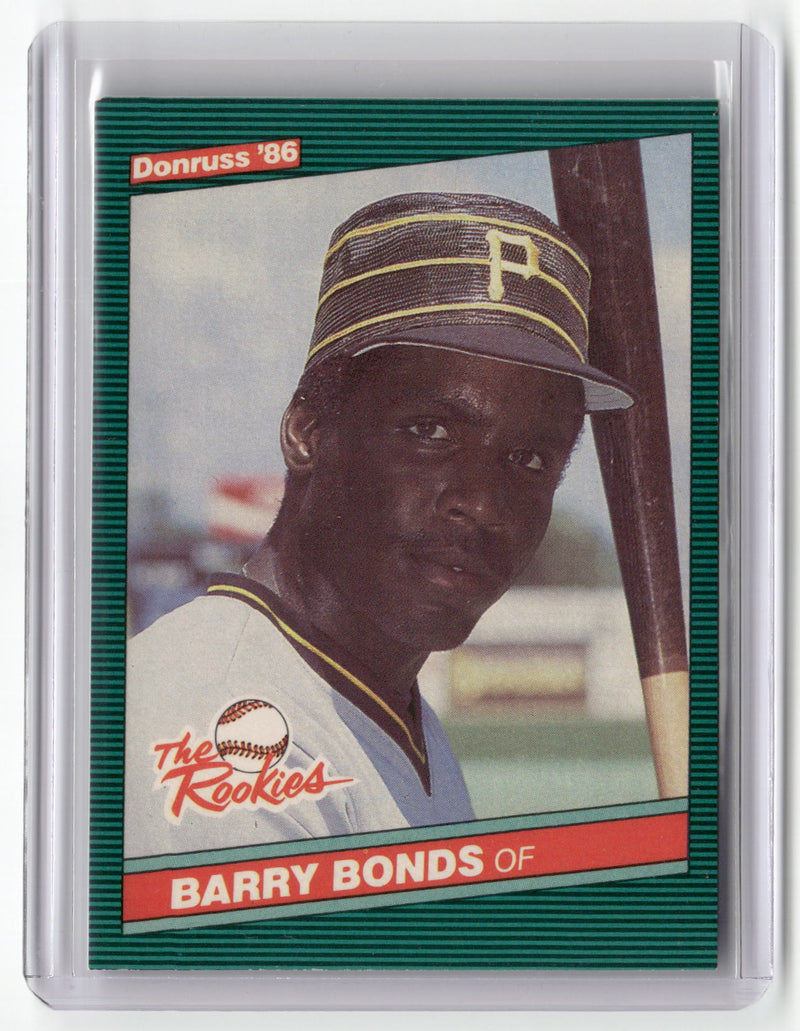 1986 Donruss The Rookies #11 Barry Bonds-1