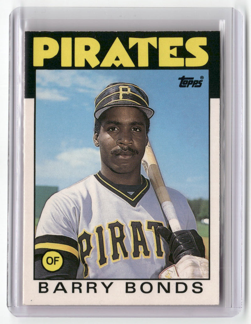 1986 Topps Traded #11T Barry Bonds-1