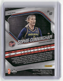 2025 Panini Prizm WNBA #63 Sophie Cunningham Ice Prizms-4