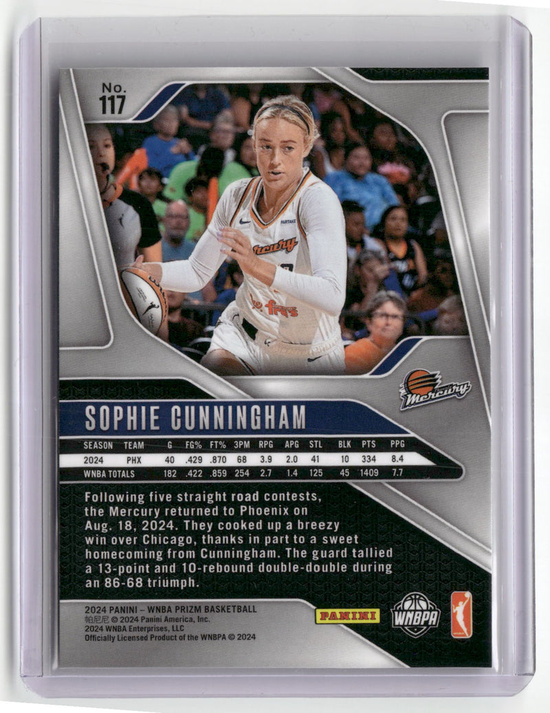2024 Panini Prizm WNBA #117 Sophie Cunningham-2