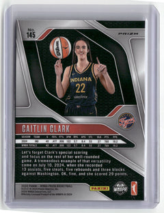 2024 Panini Prizm WNBA #145 Caitlin Clark Ice Prizms-2