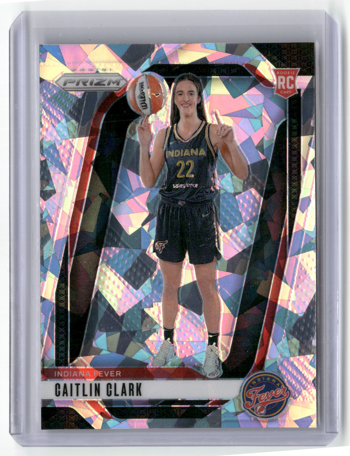 2024 Panini Prizm WNBA #145 Caitlin Clark Ice Prizms-3