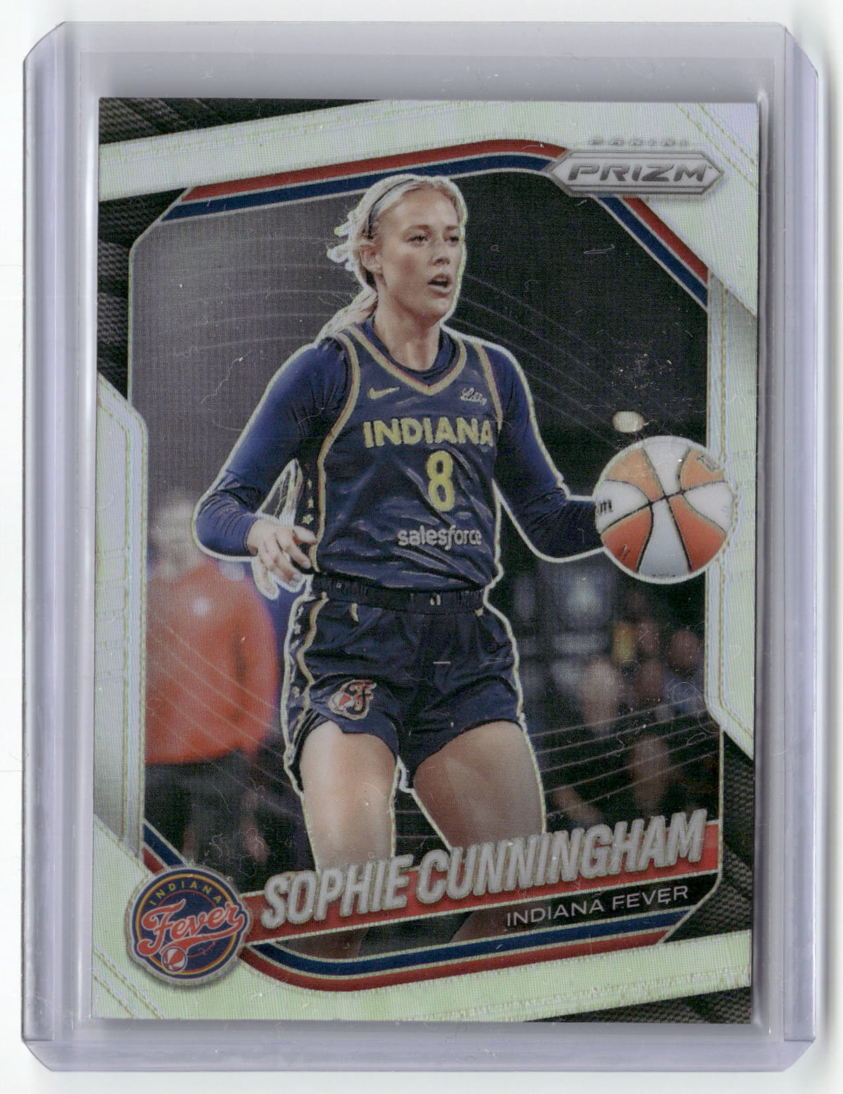 2025 Panini Prizm WNBA #63 Sophie Cunningham Silver Prizms-1