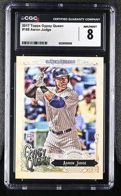 2017 Gypsy Queen #168 Aaron Judge CGC 8-1