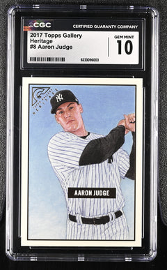 2017 Gallery #8 Aaron Judge Heritage CGC 10-1