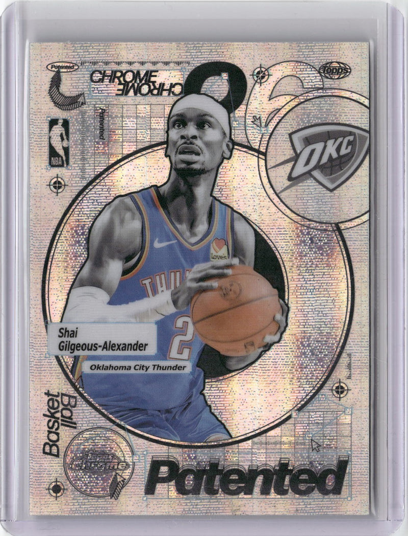 2025-26 Topps Chrome #PD-3 Shai Gilgeous-Alexander Patented-1