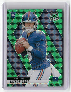 2025 Panini Mosaic #362 Jaxson Dart Mosaic Green-1