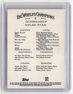 2025 Topps Allen & Ginter #63 Nolan Ryan Chrome Purple Refractor #/75-2