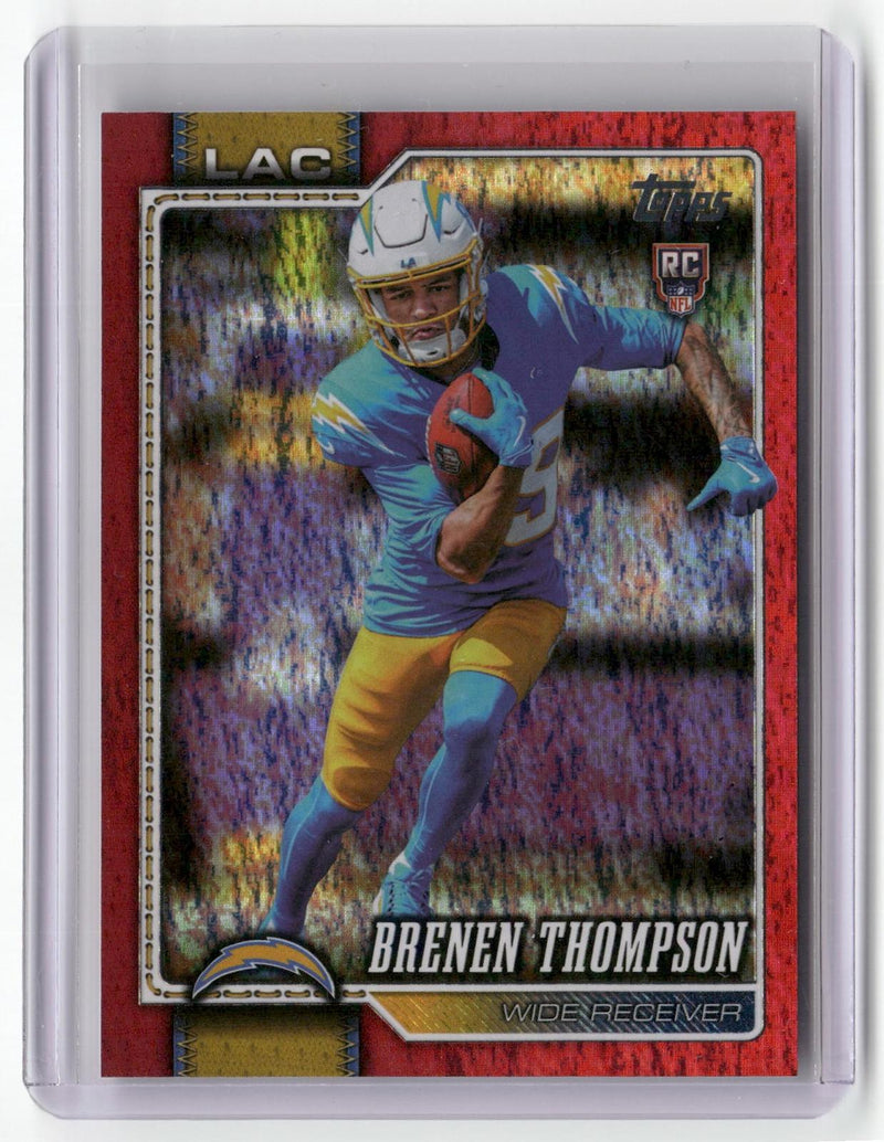 2026 Topps Flagship #334 Brenen Thompson Red Sandglitter #/5-1