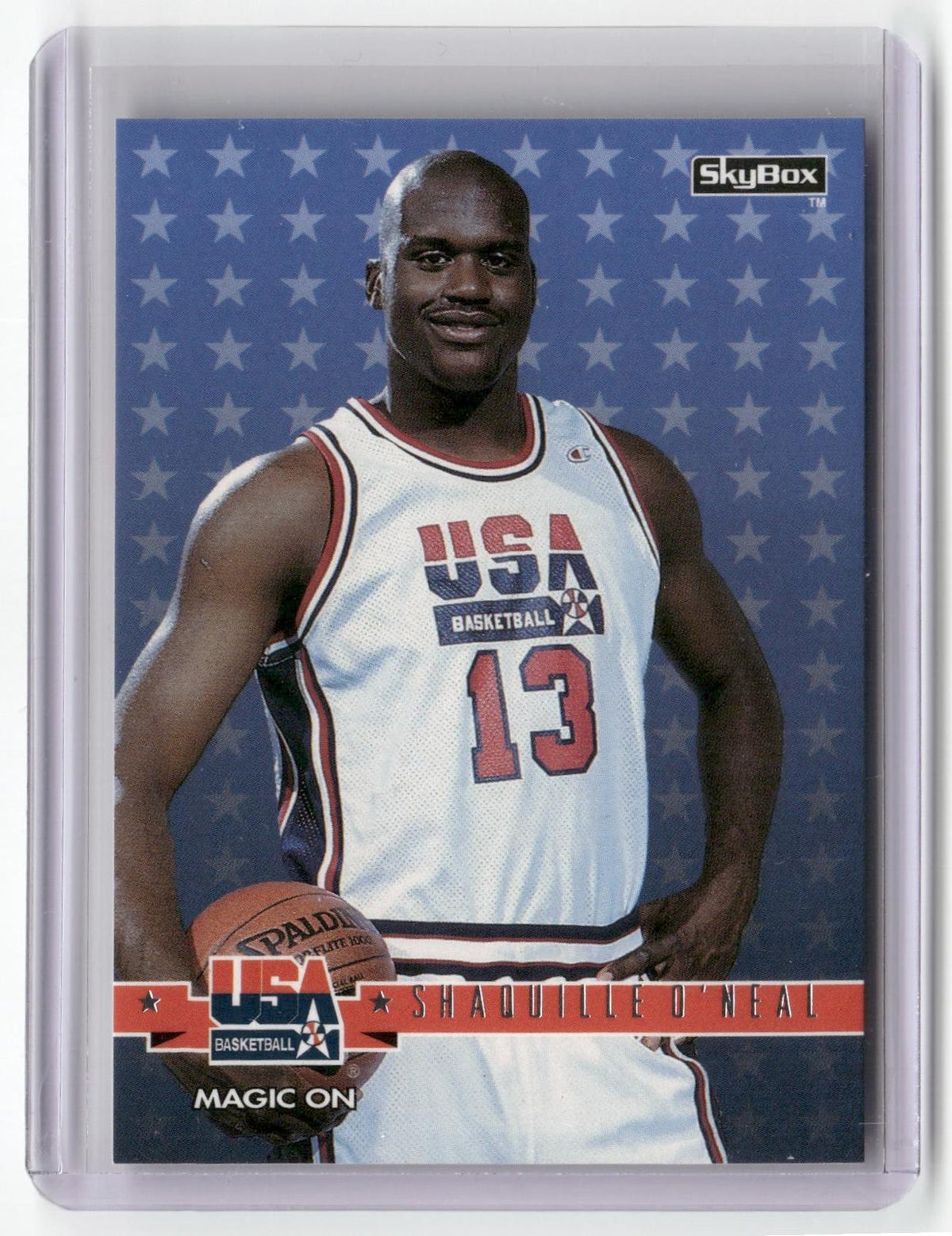 1994 SkyBox USA #72 Shaquille O'Neal Gold-1