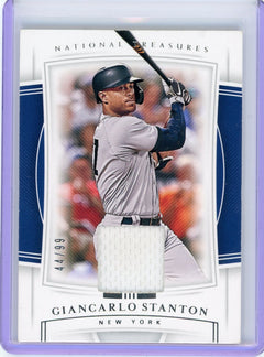 2020 Panini National Treasures #3 Giancarlo Stanton #/99-1