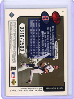 1998 SPx Finite #1 Nomar Garciaparra Radiance #/2500-2