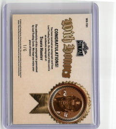 2024 Leaf Metal #WH-TH1 Travis Hunter Auto With Honors Prismatic Black 1/6-2