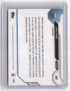 Lionel Messi 2026 Argentina Topps NOW Card #001-2