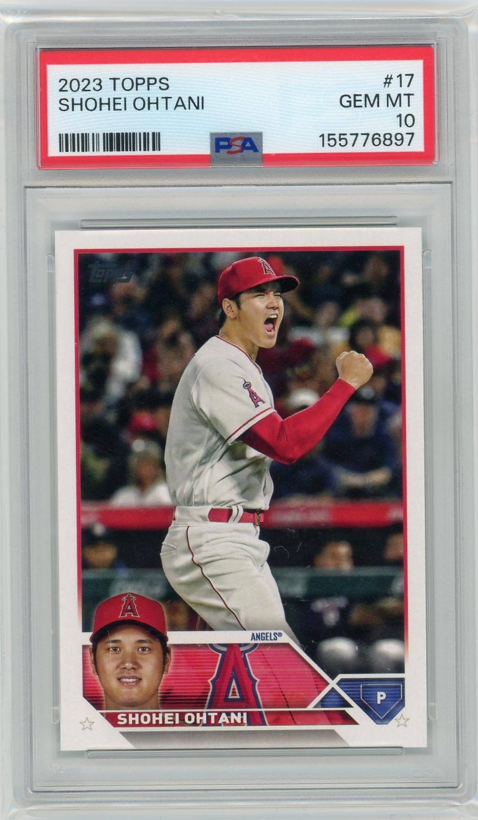 2023 Topps #17 Shohei Ohtani PSA 10